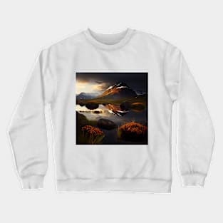 summer mountains Crewneck Sweatshirt